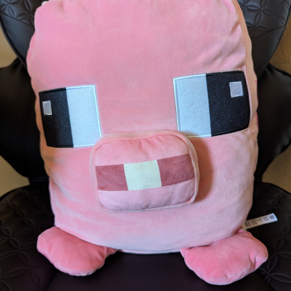Pink Plush Pig Stuffed Animal